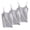 Orange, variant on 3 Pcs Women Everyday Sleeveless Tank Camisoles Built in Pads That Can Be Taken Off Stretch Material Adjustable Straps for Home Office Light Sports Travel Packing Lightweight Shirts (Beige,S)