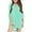 Mint Green, variant on TBWNWG Chiffon Beach Dress Swimsuit Cover Up for Girls Lightweight Summer Bikini Shirt Bathing Suit Outerwear,Size 6-7 Years