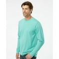 thumbnail image 2 of SoftShirts T-Shirt à Manches Longues Bio pour Adulte, S, Vert d'Eau, 2 of 5