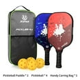 thumbnail image 5 of XS XSPAK Pickleball Paddles Set, USAPA Pickleball Rackets Set of 2 Feature a Premium Graphite Craft and Polymer Honeycomb Core, Including Bag and 4 Balls Gift Kit Men Women Kids Indoor Outdoor, 5 of 5
