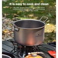 thumbnail image 4 of Set de utensilios de cocina Boundless Voyage Titanium Pote 2.4L, 4 of 9