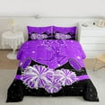 thumbnail image 2 of Castle Fairy 2-Piece Twin Size Comforter Set - Cheerleader Sports Print, 2 of 8