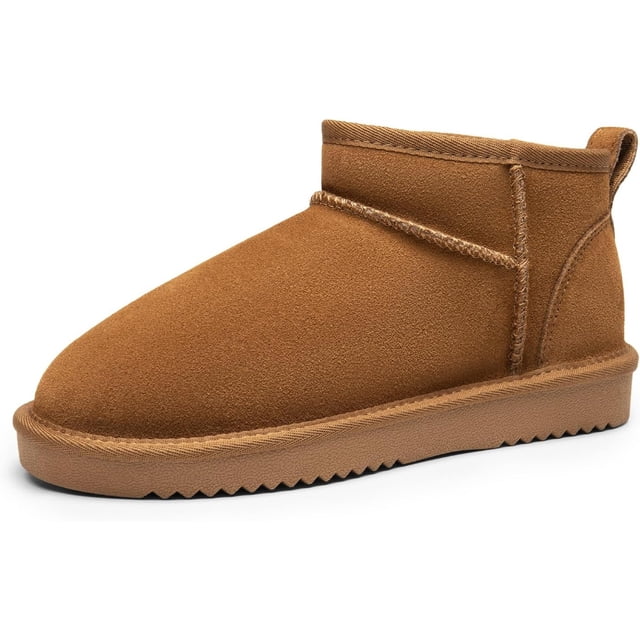Botas Dream Paris Dama Estilo Invernales Casual Térmicas Café Talla 23