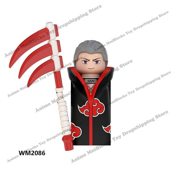 Bloques de Construcción Anime, Mini Figuras de Acción, Dibujo Animado Naruto, Regalos y Juguetes para Niños, WM6105, WM6106, WM6107, WM6108 qym unisex