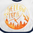 thumbnail image 4 of Inktastic Yellowstone National Park- Mountains Boys or Girls Baby Bib, 4 of 4