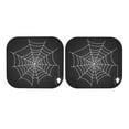 thumbnail image 3 of Uemuo A Web With A Spider Printed 2 PCS Car Windshield Sun Shade, Auto Sun Heat and UV Rays Blocker, Foldable Automotive Front Window Sunshade Protector, 3 of 7