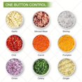 thumbnail image 4 of Electric Garlic Chopper  250ML Food Chopper  Mini Vegetable Chopper  USB Rechargable Garlic Mincer  Onion Chopper  Portable Food Processor for Garlic  Ginger  Chili  Vegetables, 4 of 7