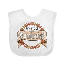 Inktastic My First Oktoberfest Boys or Girls Baby Bib