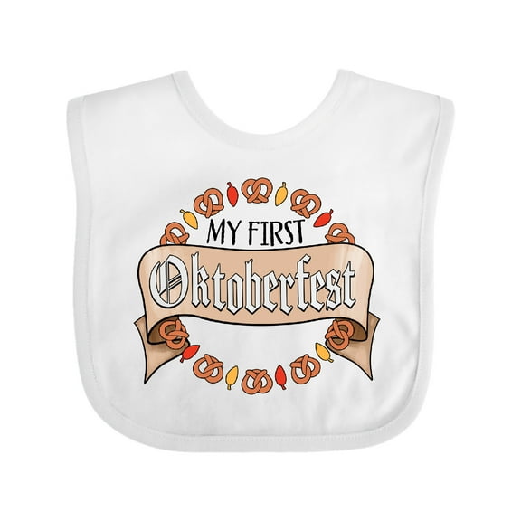 Inktastic My First Oktoberfest Boys or Girls Baby Bib