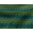 thumbnail image 4 of oneOone Viscose Jersey Fabric Floral & Chevron Block Print Sewing Fabric BTY 60 Inch Wide, 4 of 5