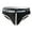 Black, variant on Male Casual Splice High Elasticity Solid Breathable Underwear Pant Solid Knickers Comfortable Briefs