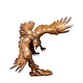 thumbnail image 2 of Figura de águila con alas extendidas, estatua de resina de águila, adorno para jardín Marrón, 2 of 9