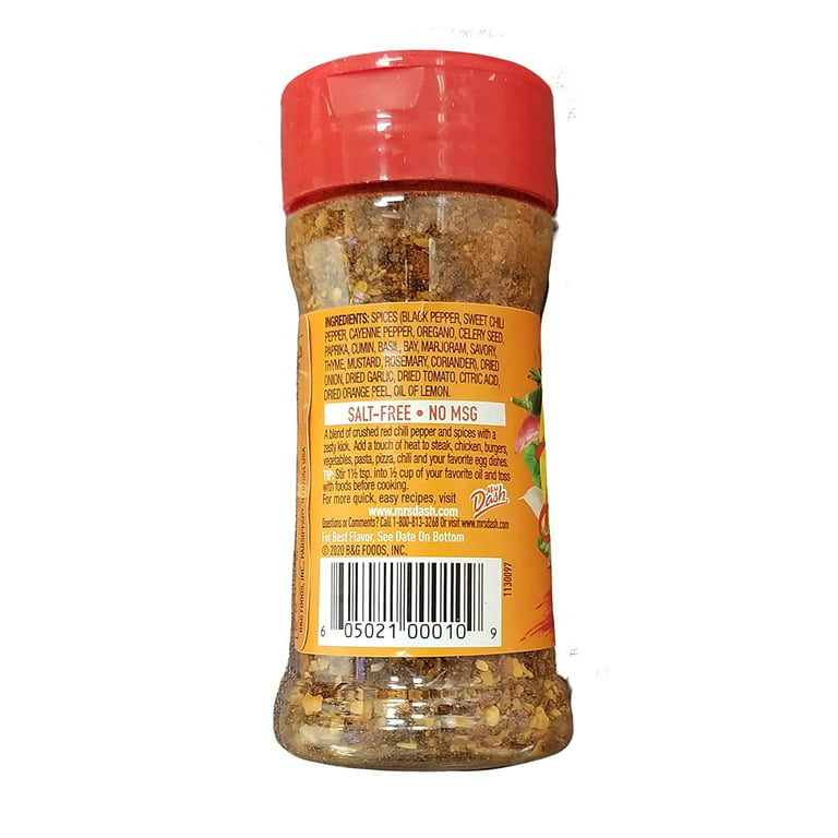 Mrs. Dash Seasoning Blend Salt-Free Extra Spicy - 2.5 Oz - Carrs