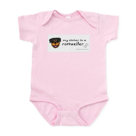 

CafePress - Rottweiler Gifts Infant Bodysuit - Baby Light Bodysuit Size Newborn - 24 Months