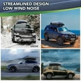 thumbnail image 6 of Historyli 12 Cubic Feet Hard Shell Top Mount Carrier, Rooftop Cargo Box Carrier, Dual-Side Opening, Universal Fit for Cars & SUVs, Waterproof ABS Material with Secure Straps & Keys, 6 of 7