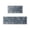 Dark Gray, variant on Anti Fatigue Kitchen Floor Mats Set of 2, Waterproof Kitchen Sink Runner Rug, Standing Mat Cushioned Kitchen Rugs, Comfort Doormat 16''x24'' 16x47" (Blue-B)