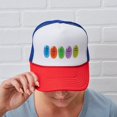 thumbnail image 6 of CafePress - Jelly Beans - Adjustable Unisex Printed Trucker Hat with Mesh Back, 6 of 10
