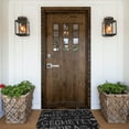 thumbnail image 6 of Fotbe Extra Durable Door Mat - Dirt Trapping Outdoor Welcome Mats - Non-Slip Outdoor Door Mats - Low Profile Front Door Mat - Indoor (16" x 24", Black Scientific ), 6 of 9
