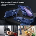 thumbnail image 5 of Dteck Magnetic Case for Samsung Galaxy Z Fold 6, Compatible with MagSafe 360° Rotating Magnetic Ring Kickstand Phone Case Slim Hard PC Protective Cover for Galaxy Z Fold 6 5G,Royalblue, 5 of 11