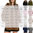 thumbnail image 3 of Vmvidoty Womens Oversized Hoodies Long Sleeve Sweatshirts Hooded Pullover Shirt Casual Tops with Pockets Pink 3XL, 3 of 6