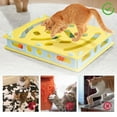 thumbnail image 6 of Interactive Cat Toy Puzzle Toys for Indoor Cats Felt Maze Box Kittern Toys Pet Cat Games Self Play Fun Exercise Hide Seek Moving Cat Toy for Bored Cats Encourages Hunting Instincts, 6 of 6