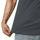 thumbnail image 4 of pstuiky camisetas camisas para hombre, Camisa informal de manga corta con cuello en V y textura vertical de color liso para hombre camisas casuales para hombre s, 4 of 9