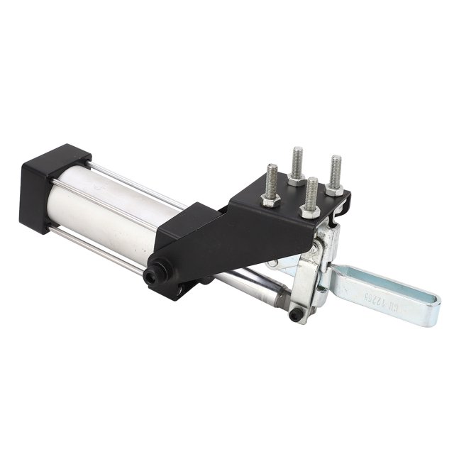 Pneumatic Clamp, Wide Application Delicate Appearance Flexible Sturdy Air Toggle Clamp G1/8in Strong Load Bearing for Welding