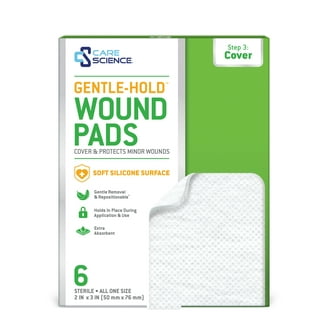 Neo G Opti-Heal Silicone Foam Absorbent Pad 4x4, 3CT - Walmart.com