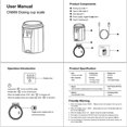 thumbnail image 2 of Digital Coffee Weighing Scale For Espresso Enthusiasts With 58Mm Dosing Cup, 2 of 9