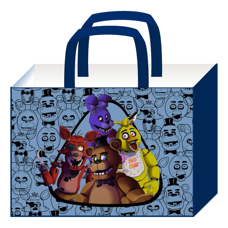 Five Nights at Freddy's Bedding Set Twin Bed in a Bag with Bonus Tote, 5  Piece 