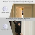 thumbnail image 4 of Door Opening Sensor Wireless Time Delay Door Alarm Door Sensor Door and Window Security Alarm Home Security, 4 of 7
