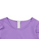 thumbnail image 5 of Vestido de manga corta con cuello redondo de color liso para niñas de medianas y grandes, informal, cómodo y de poliéster., 5 of 8