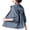 Light Blue, variant on Women's Plus Size Solid Color Sun Jacket, UPF 50+ Full Zip Sweatproof Long Sleeve Hoodie, Summer Outdoor Sun Protection Top for Summer Sports Training or Outdoor Running under Sun Pink
