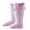 Purple, variant on ITFABS Baby Girl's Socks, Breathable Infant Stockings with Bowknot for Party