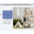 thumbnail image 7 of Soimoi Bird Print Outdoor Fabric By 10 Yard, 56" Wide Water-Resistant Upholstery Material for Chairs, Cushions & DIY Projects, Blue, 7 of 7