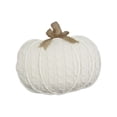 thumbnail image 1 of Way-To-Cel PL coussin en forme de citrouille tricoté câble, 1 of 4