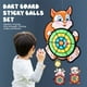 thumbnail image 3 of Juguete De Tablero De Dardos Para Niños Con Bolas Adhesivas Y Gancho Juego De Dardos Seguro Juegos Deportivos Para Interiores Y Exteriores Navidad Halloween Dibujos Animados De Animales Juguete De Tab Muyoka Hogar, 3 of 7
