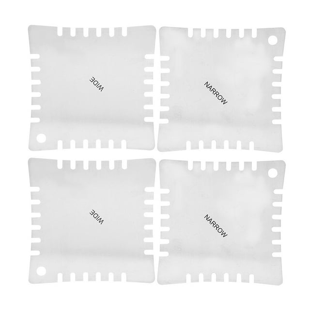 Luthier Tools,4PCs Stainless Steel Ruler Ruler Guitar Accessory Industry-Leading Standards