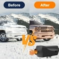 thumbnail image 6 of Jacgood Diesel Heater 12V Muffler 8KW Air Diesel Heater 12V Diesel Air Heater with LCD Switch for Car Trucks Motor- Home Boat Bus Can，Black, 6 of 7