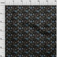 thumbnail image 3 of oneOone Viscose Chiffon Black Fabric Circus Quilting Supplies Print Sewing Fabric By The Yard 42 Inch Wide-aF, 3 of 5