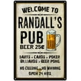 thumbnail image 1 of RANDALL'S Pub Sign Vintage Man Cave Bar 16 x 24 Matte Finish Metal 116240028142, 1 of 1