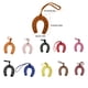 thumbnail image 5 of Minnieouse LLavero de cuero PU, colgante para bolso, accesorios, adorno para bolso, llaveros, llavero portátil con cordón, regalos para mujer Ropa, zapatos y accesorios Miscelánea Negro Minnieouse  AP014015-06, 5 of 6