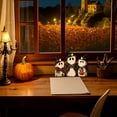 thumbnail image 4 of DLMCUH 3-Pack Halloween Vintage Wooden Ghost Decor Set,Double Sided 2D Printed Ghost Ornaments,Halloween Tabletop Decor for Mantel,Shelf,Table Centerpieces & Coffee Bars, 4 of 6