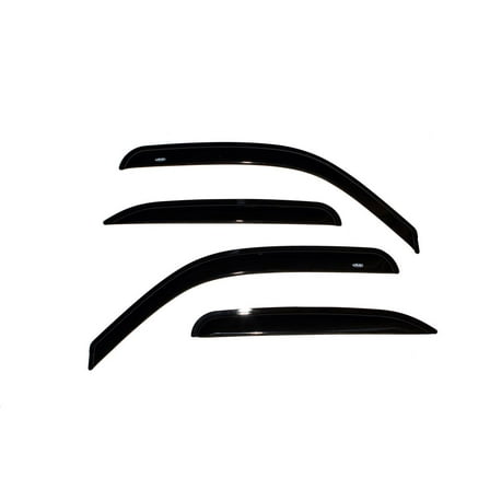 Auto VentShade (AVS) by RealTruck Outside Mount Ventvisor Window Deflectors Front & Rear Set Compatible with 02-06 Cadillac Escalade Std, 00-06 Chevy Tahoe/GMC Yukon Clearance