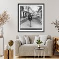 thumbnail image 4 of Historic Framed Print, Leisurely traffic on a business street in Cavite, P.I., 17-7/8" x 21-7/8", 4 of 9