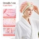 thumbnail image 5 of Toalla superabsorbente para cabello mojado, gorro de microfibra para secar el cabello, suave y de secado rápido, ideal para el hogar., 5 of 9
