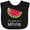 AB-Black, variant on Inktastic I'm One in a Melon Watermelon Humor Boys or Girls Baby Bib