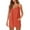 Orange, variant on Women's Athletic Dress Jumpsuits Summer Mini Dress Built in Shorts with Pockets Romper Trendy Outfit