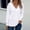 White, variant on TIANZEN Women's Tops Dressy Casual V Neck Long Sleeve Buttons Hollow Out Lace Embroidered Blouses Shirts Womens Stripes Shirt 2 Shirt Long Sleeve Fitted Shirt Women