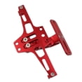 thumbnail image 1 of Support de Plaque d'Immatriculation de Moto en Alliage d'Aluminium Support de Plaque d'Immatriculation de Moto Réglable & CNC Installation Facile pour Différentes Plaques d'Immatriculation de Moto, 1 of 7